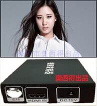 Pure hardware HD HDMI signal picture 90180270 degree video image rotation flip processing controller