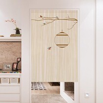 Sun-style half-curtain short-shade Xuan-close partition curtain minimalist modern light lavish kitchen windows shielded curtain half-curtain door curtain Nordic