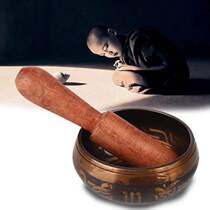 exquisite metal bell tibetan singing bowl with striker for b