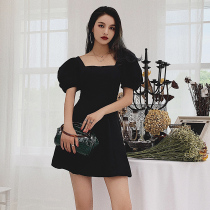 Evening dress female banquet temperament 2021 New Birthday party dress simple and generous small dress can usually be worn