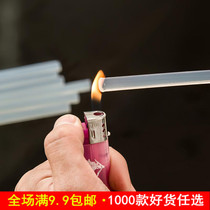 Transparent environmental protection glue stick hot melt glue stick glue gun special DIY trinkets fixed high temperature hot melt adhesive strip 7mm