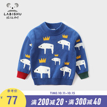 Baby Sweater Men and Boys Sweater Autumn Winter 2021 Rabbi Tree Childrens Wear Baby Kids Knitted Sweater