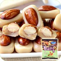 South Korea imported food good love you almond sugar 90g bagged almond nuts toffee candy candy snacks