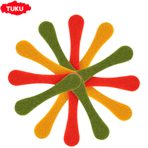 Tuku bracket anti-wear stickers Accessories Battery bracket Steel fork head anti-wear stickers Fishing rod anti-slip pad fork stickers