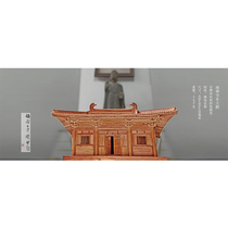 Ancient building diy assembly mortise Tenon wooden structure 1 75 Tang Dynasty Nanzen Temple Hall model art craft gifts