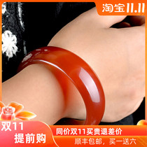 Natural southern red agate female jade bracelet