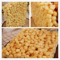 Caramel popcorn block Brown Sugar Corn Honey pastry classic traditional after 8090 nostalgic snacks old fashioned