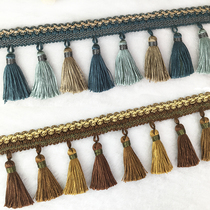 Exquisite European style high-grade curtain spiking curtain curtain window veil decoration lace pendant tassel handmade DIY accessories