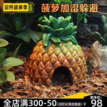 Canada Xijin pineapple landscaping evades the food basin two-in-one climbing Lizard guard Palace chameleon simulation landscaping