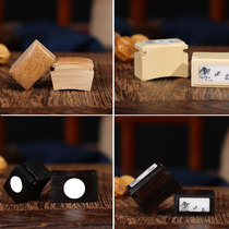  Bird jar with head cup Handle Bamboo cup handle with head Bird food jar with head bar Embroidered eye cage Cup holder with head