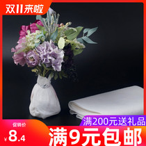 Imported water-retaining cotton bag flower fresh-keeping moisturizing absorbent cotton chip bouquet packaging material bag flower art material