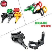 Kawasaki CNC aluminum alloy steering damping bracket titanium size for NINJA400 Ninja 400 Z400