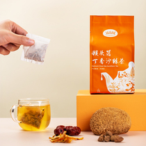 Crown Pine Garden Monkey Head Mushroom Clove Fragrant Sand Thorn Tea Orthodoxy Edible Fungi Jongryi Sand Benefit Sausage Soup Stomach Drink Powder Bag Foam