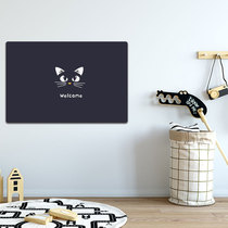 Meng cat design photo wall welcome welcome ins wall display board explosion change rental house Environmental Protection felt board material color felt Board Message Board Photo Wall