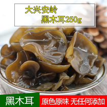 Tahar River Black fungus 250g bag Daxinganling specialty Shanzhen dry hot pot cold ingredients