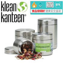KLEAN KANTEEN STAINLESS steel insulation car food tea coffee sealed tank Leak-proof moisture preservation bucket box