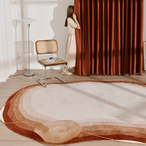 (Bruroman rhymes) CARAMEL COLOR CARPET LIVING ROOM BEDROOM BEDSIDE CARPET Silence Wind Day Style Profiled Mat