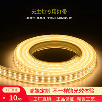 Home LED lights with living room ceiling TV background wall lamp slot with 220V high brightness soft lamp strip