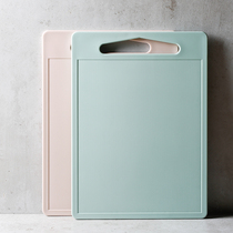 Blue Lotus plastic cutting board cutting board cutting fruit free of double polyphenols safe and sanitary green pink can be hung