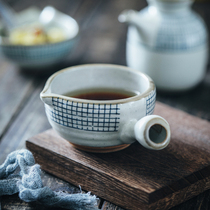 Japanese small saucer ceramic square seasoning saucer hot pot sauce saucer snack dish dish gazier lattice Korean style