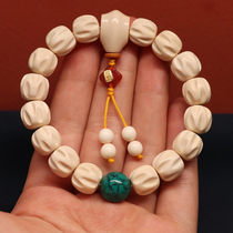 (Mammoth Baixiang fruit barrel beads string ) material ice-powered moisturizer with large paint beads Wenjiao collection