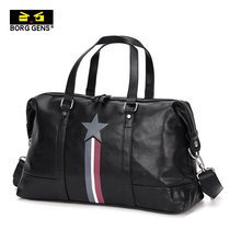borggens new portable travel bag mens large capacity fashion trends sports fitness bag for business trip luggage