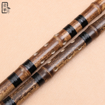 Yonghua refined a whole section of Zizhu Dongxiao instrument professional performance adult beginner eight holes six holes purple