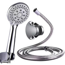 Water heater shower head Shower hose 1 5 meters explosion-proof shower showerhead hand-held shower simple three-piece set