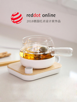 Mingzhan tea cooker health pot office multi-function automatic Net red mini glass cooking teapot electric tea stove