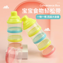 Baby milk powder kit for infants and children Portable Out Packaging Boxes Accessory Storage Containing Boxes Small Baby Milk Powder