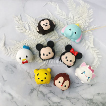 MOMOKO custom cute animal styling incense plaster on-board Fragrance rice Mickey Mouse Sugar Old duck Q Edition Gift