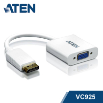 ATEN macro is Display port to VGA adapter signal converter VC925