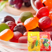 Malaysia LOT 100% 100% Fruit Mango 100% Fruit Jelly 1000g Happy Candy Snack