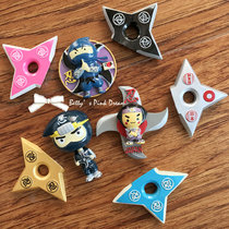 Clearance Special Japan Travel Commemorative Refrigerator Sticker Tile Whiteboard Sticker Ninja Darts