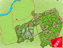 The Ecological Garden Conceptual Master Plan Program of the European-style Blended Modern Fields Landscape