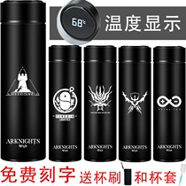 Tomorrows Ark Stainless Steel Insulated Cup Students boys and girls gifts Rhode Island Cartoon Game Perimeter Water Mug