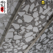 Nordic retro industrial style antique brick terrazzo 600 tile gray balcony non-slip wear-resistant indoor floor tiles
