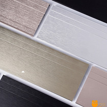 Aluminum Alloy Skirting EMBEDDED CONCEALED 6cm8cm10cm CABINET KITCHEN SKIRTING BOARD KITCHEN CABINET BEZEL