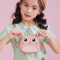 Childrens bag shoulder bag cute girl 2021 new summer tide handbag foreign hipster mini backpack