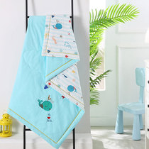 Childrens summer cool quilt cotton air conditioner washed kindergarten nap cotton quilt dinosaur baby Summer thin