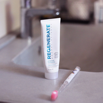 To April 2022 French REGENERATE yellowing and bad breath enamel repair whitening toothpaste fluoride
