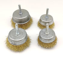 Bowl type T-shaped steel wire brush electric drill Brush electric polishing wire wheel metal rust removal brush wood grinding tool