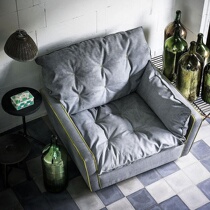 Baxter Italian Light Luxury Down Single Leisure Cottage Chair Lazy Nordic Technology Fabric Rotary Chair Studio Chair