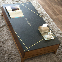 Modern simple waterproof oil-proof and anti-hot disposable coffee table cosmetic table mat leather coffee table mat