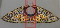 Qing Dynasty emperor dragon robe cloud shoulder embroidery Dragon Qianlong style Forbidden City same style hand-pushed embroidery works