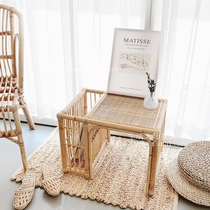 ins personality creative vine choreography small tea table living-room minimalist corner a few bedrooms bedside table day type tatami