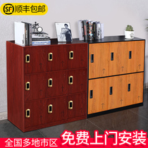 Color locker School bag cabinet Employee locker Bath fitness locker Storage low cabinet Shoe cabinet