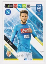 Panini Fifa365 Star Card 2018-2019 Puka Mertens Napoli 206 #