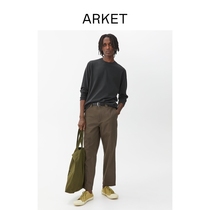 ARKET mens basic long-sleeved cotton T-shirt 2021 summer new product 0833305