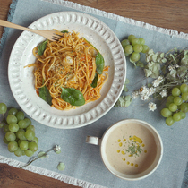 Japan imported Guangyang pottery powder lead retro pottery tableware plate noodle bowl rice bowl dish plate